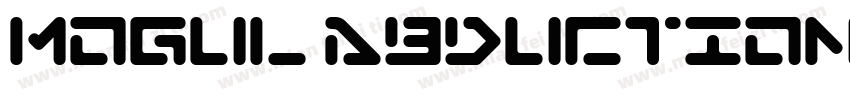 Mogul Abduction字体转换